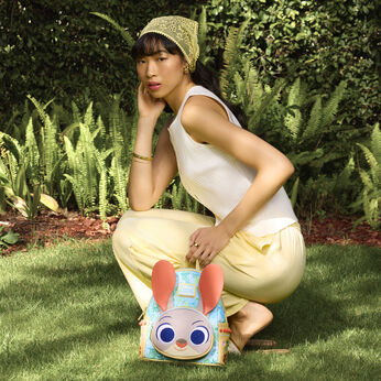Zootopia 2 Judy Hopps Cosplay Mini Backpack, Image 2
